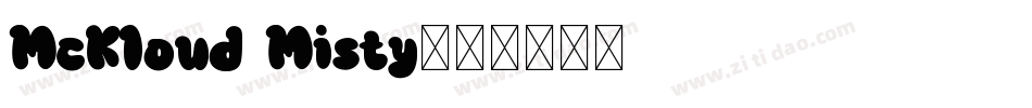 McKloud Misty字体转换